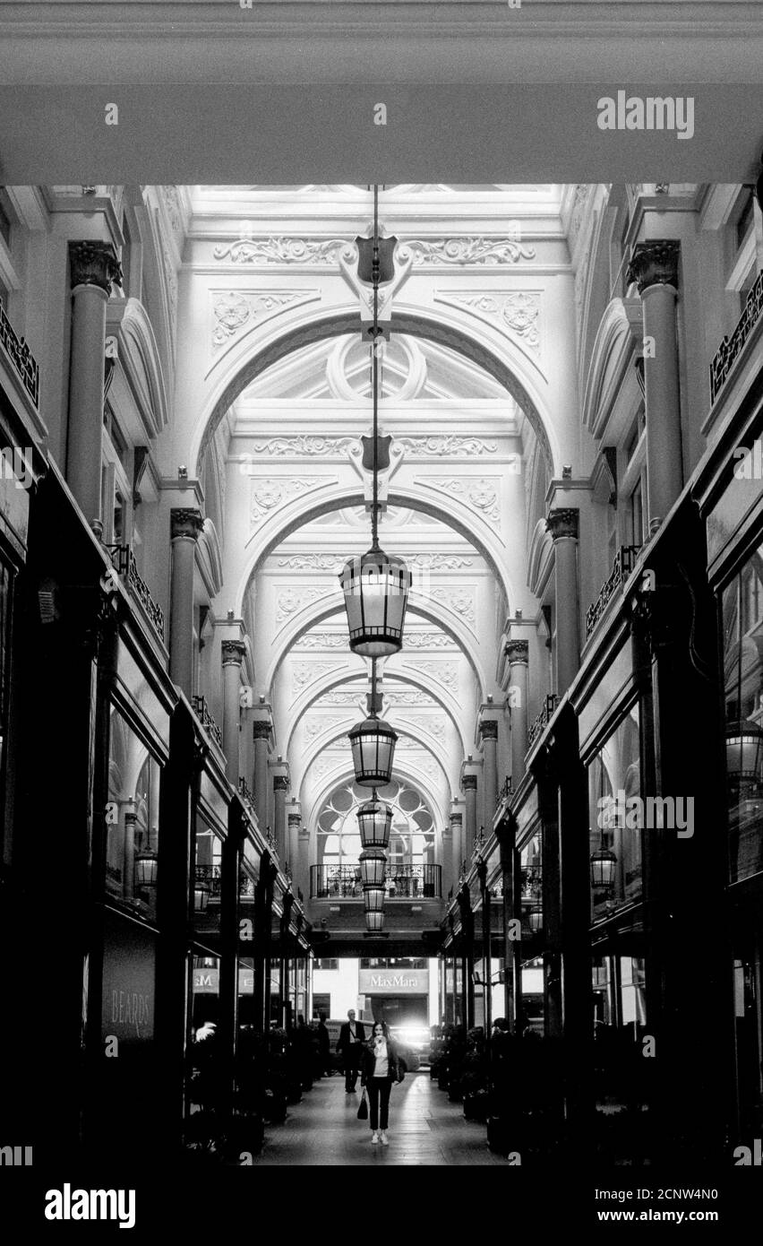 Leadenhall Market, Londres, Royaume-Uni, Angleterre, Banque D'Images