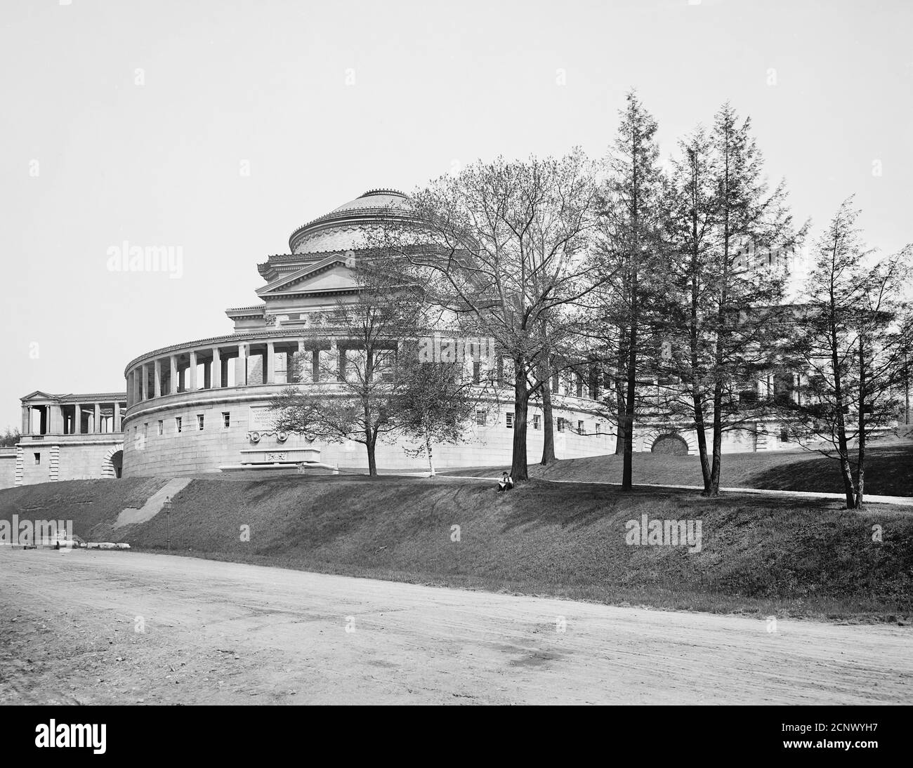 Bibliothèque et Hall of Fame pour les grands Américains, Université de New York, New York, New York, États-Unis, Detroit Publishing Company, 1904 Banque D'Images