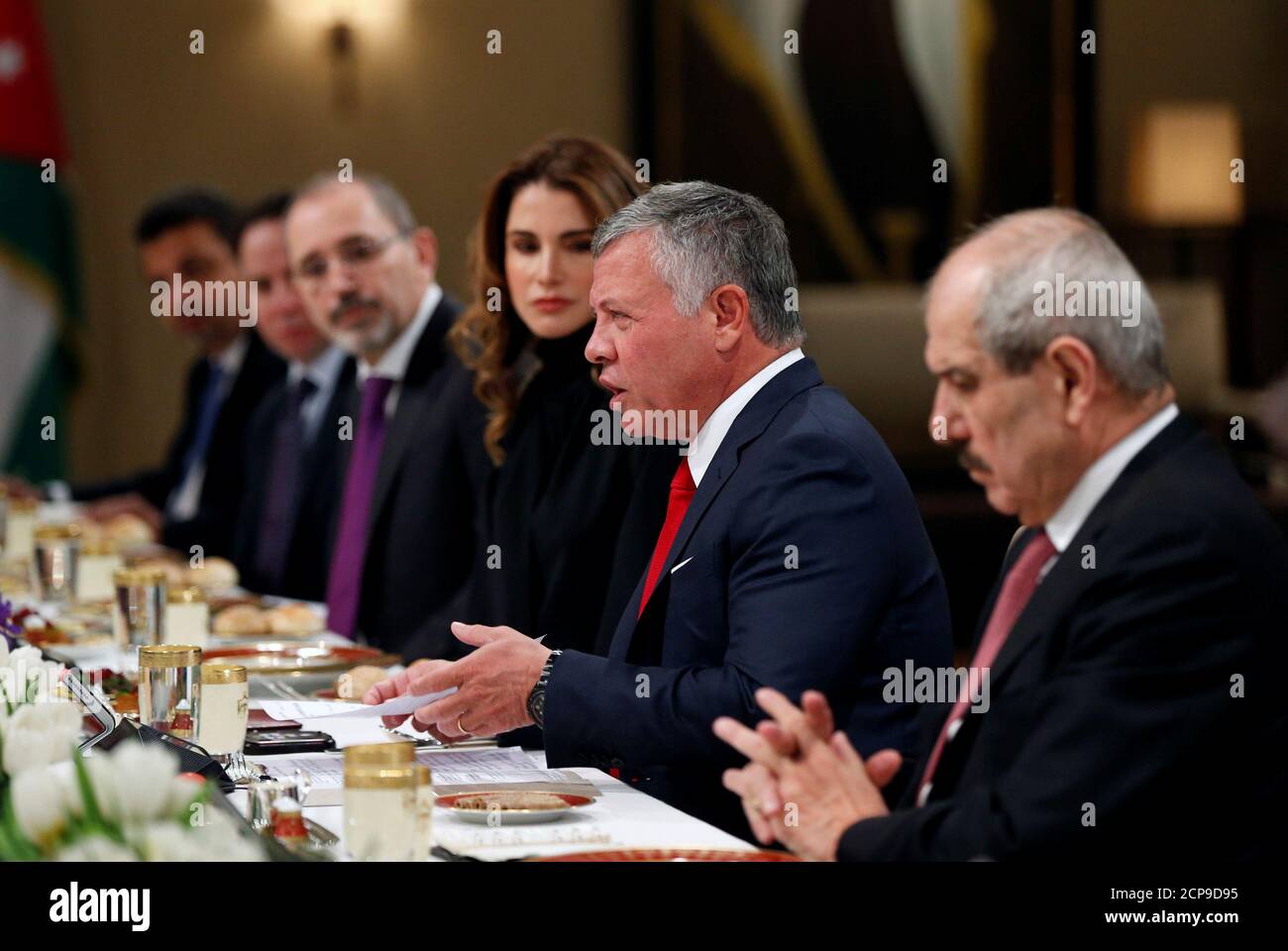 rania de jordanie rencontre avec le roi