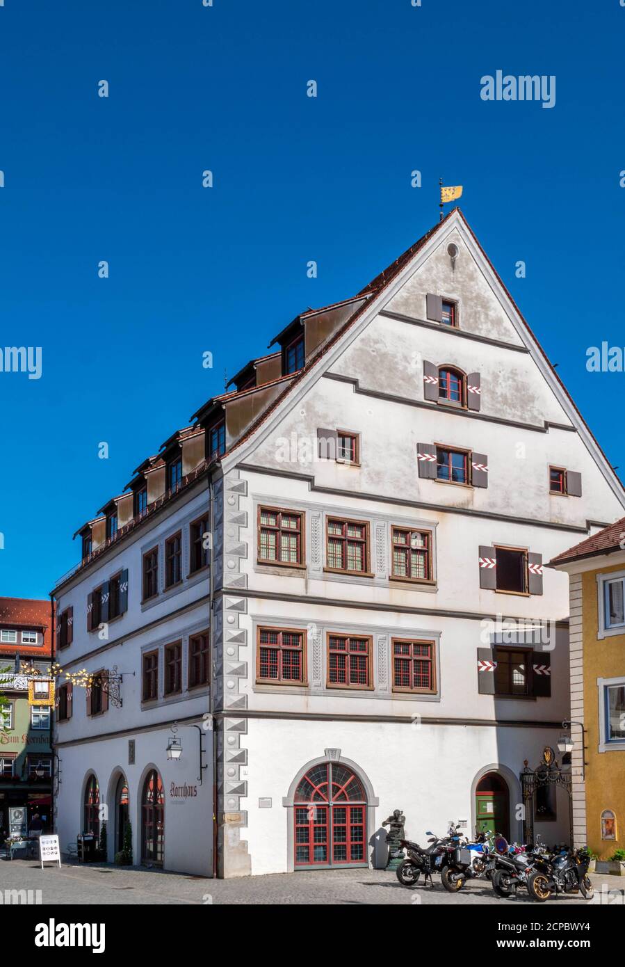 Kornhaus, Wangen im Allgäu, Westallgäu, Allgäu, Swabia, Bade-Wurtemberg, Europe Banque D'Images