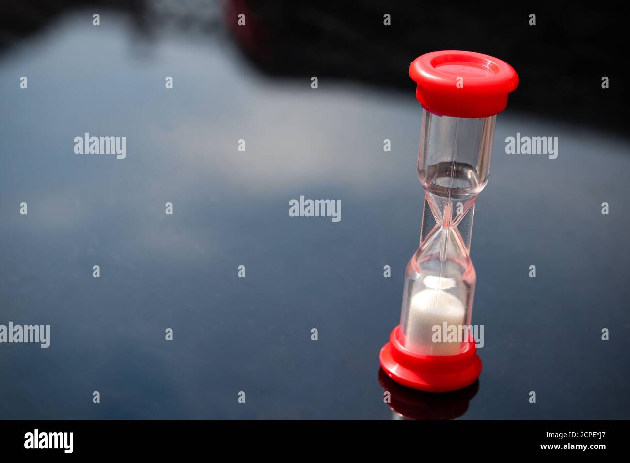 Sable Hourglass Timer Banque D'Images