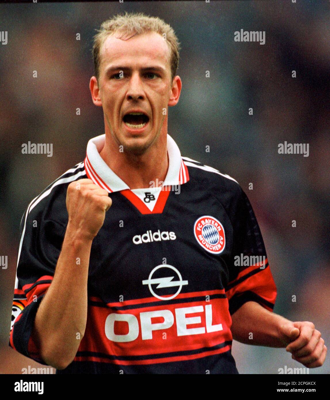 Mario Basler FC Bayern München Foto 1998-99(3) Original Signiert