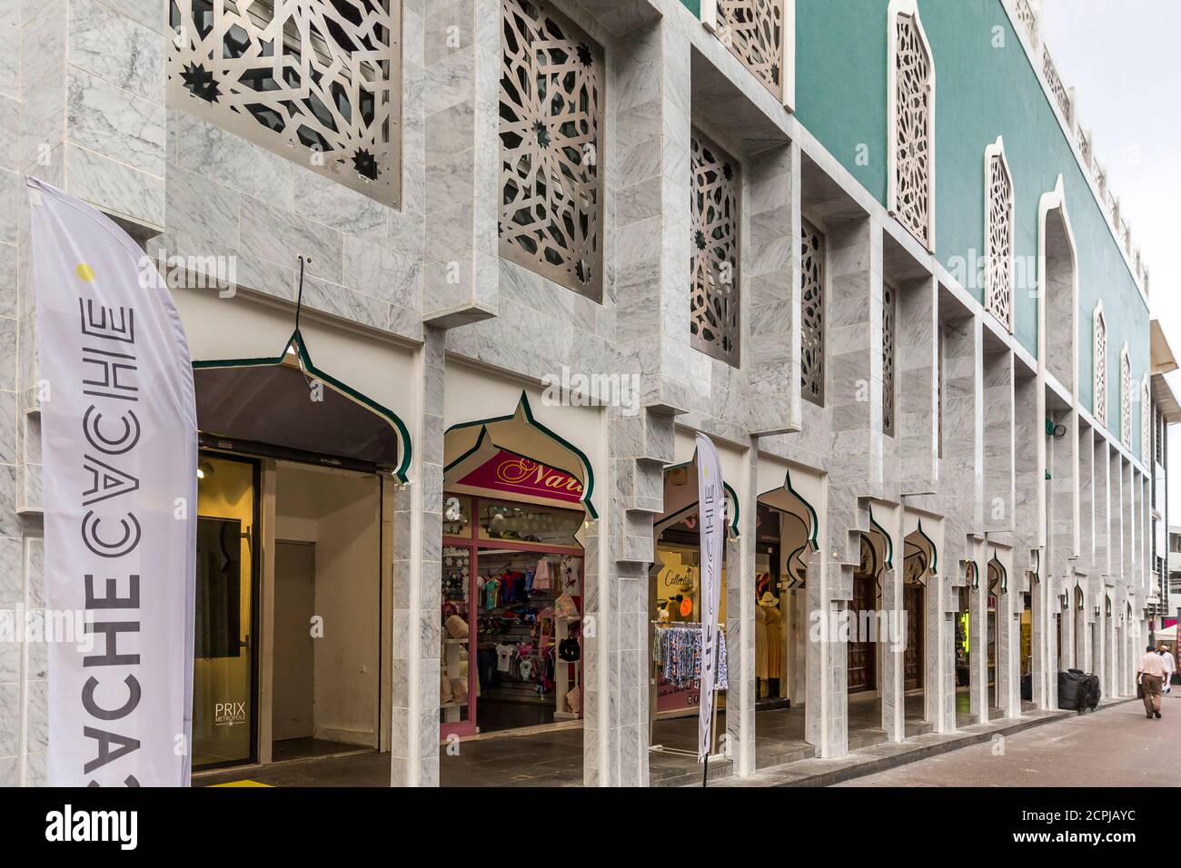 Mosquée, Grande Mosque de Saint-Denis, Saint-Denis, Ile de la Réunion, France, Afrique, Océan Indien Banque D'Images