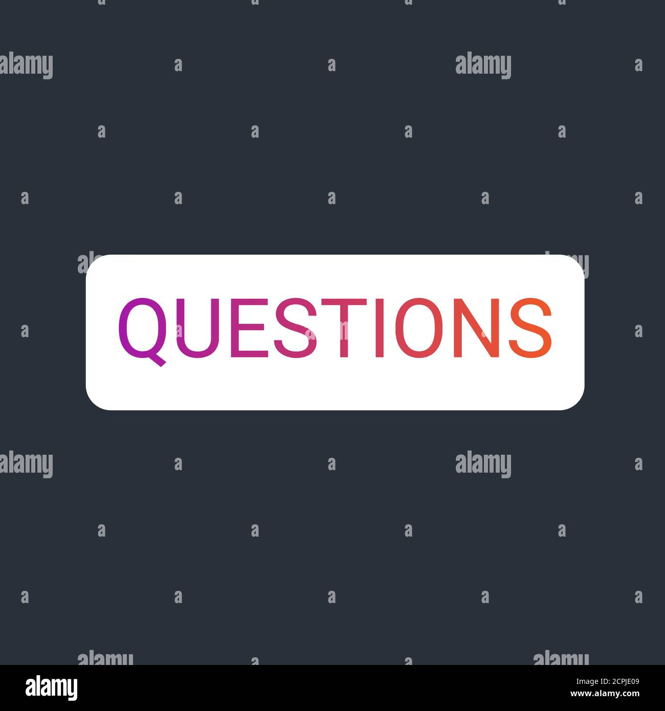 Élément de couleur des questions. Bouton des réseaux sociaux. Inscrivez-vous pour accéder à une page Web, une application mobile, une bannière, des réseaux sociaux. Contour modifiable. Illustration de Vecteur