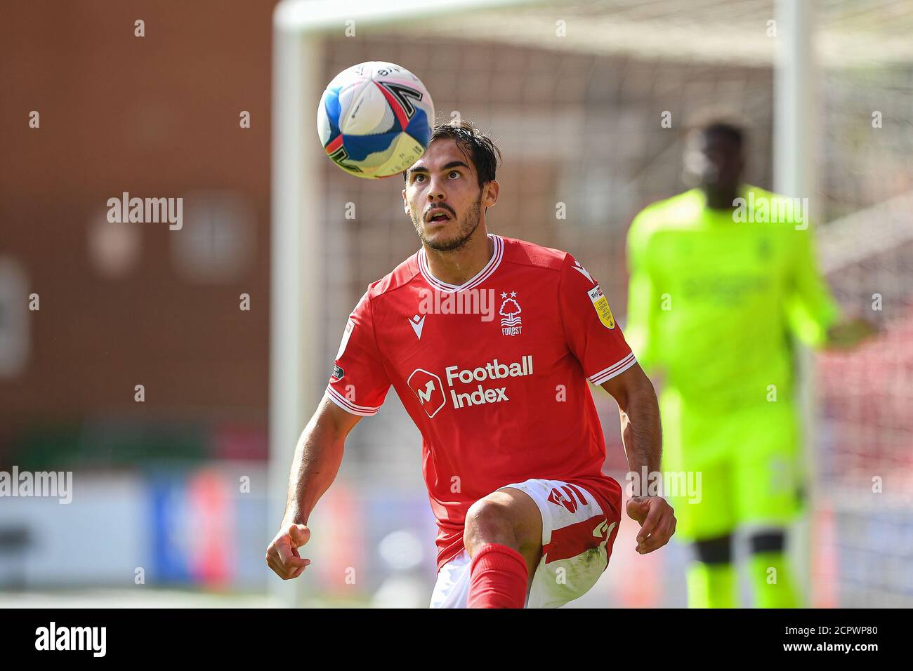 NOTTINGHAM, ANGLETERRE. 19 SEPTEMBRE 2020 Yuri Ribeiro de la forêt de Nottingham lors du match de championnat Sky Bet entre la forêt de Nottingham et la ville de Cardiff au City Ground, Nottingham. (Credit: Jon Hobley | MI News) Credit: MI News & Sport /Alay Live News Banque D'Images