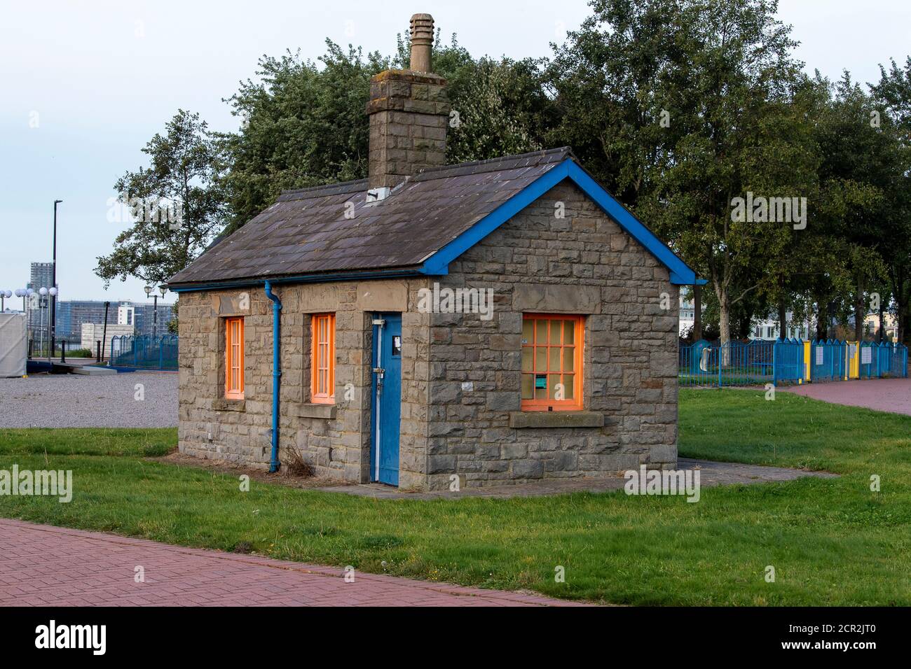 Lock keepers café Cardiff Bay. Cardiff, pays de Galles, Royaume-Uni Banque D'Images