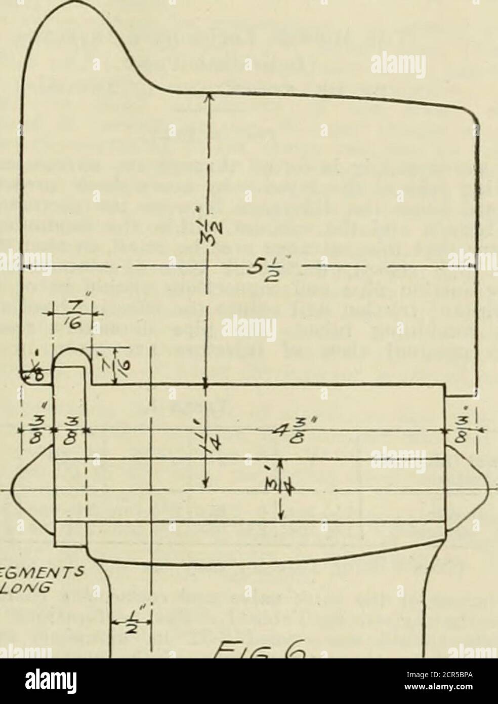 . Ingénieur américain et journal ferroviaire . FIE. 3 18 SPOK-ES, 4- 5£&M£ NTS/3long r^/G. 6.fr frk. /?£rr///v//segments v6. Banque D'Images