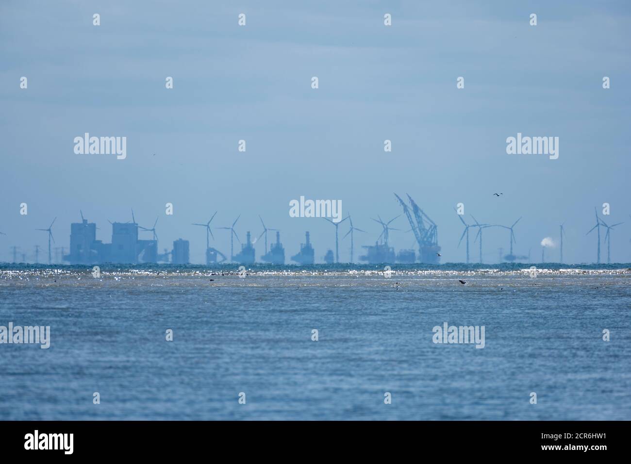 Pays-Bas, Eemshaven, port maritime Banque D'Images