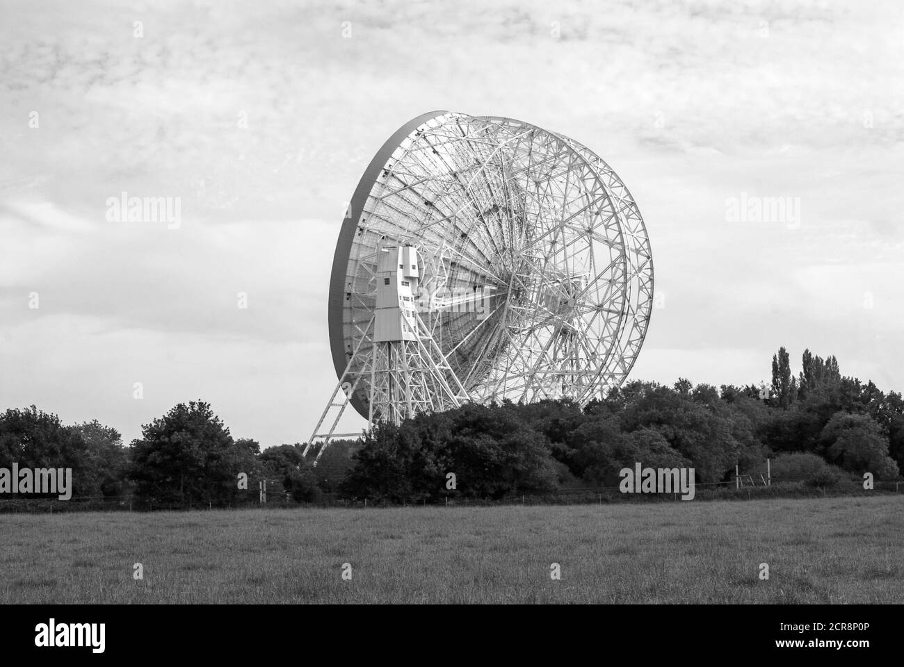 Radiotélescope Lovell à Jodrell Bank, Cheshire Banque D'Images