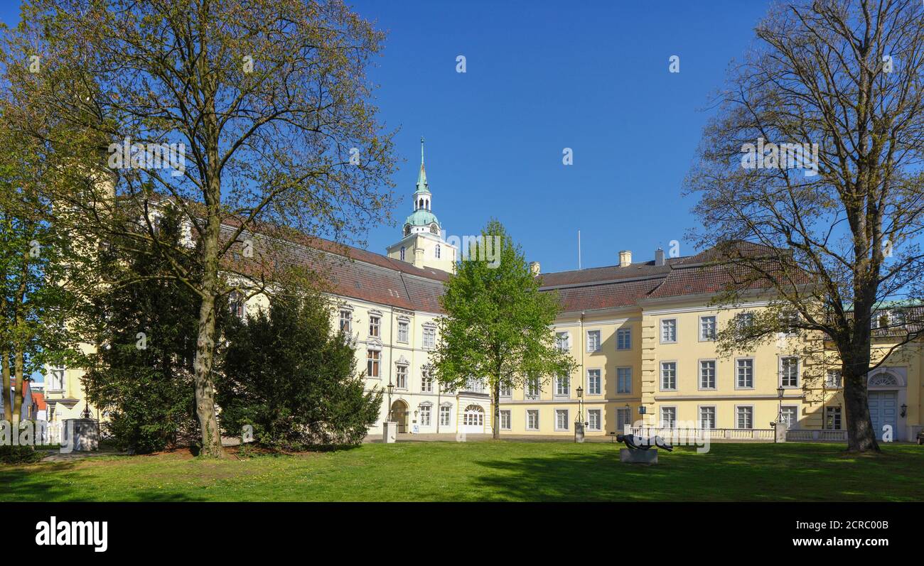 Château d'Oldenburg, Musée d'Art et d'Histoire culturelle, Oldenburg à Oldenburg, Basse-Saxe, Allemagne, Europe Banque D'Images