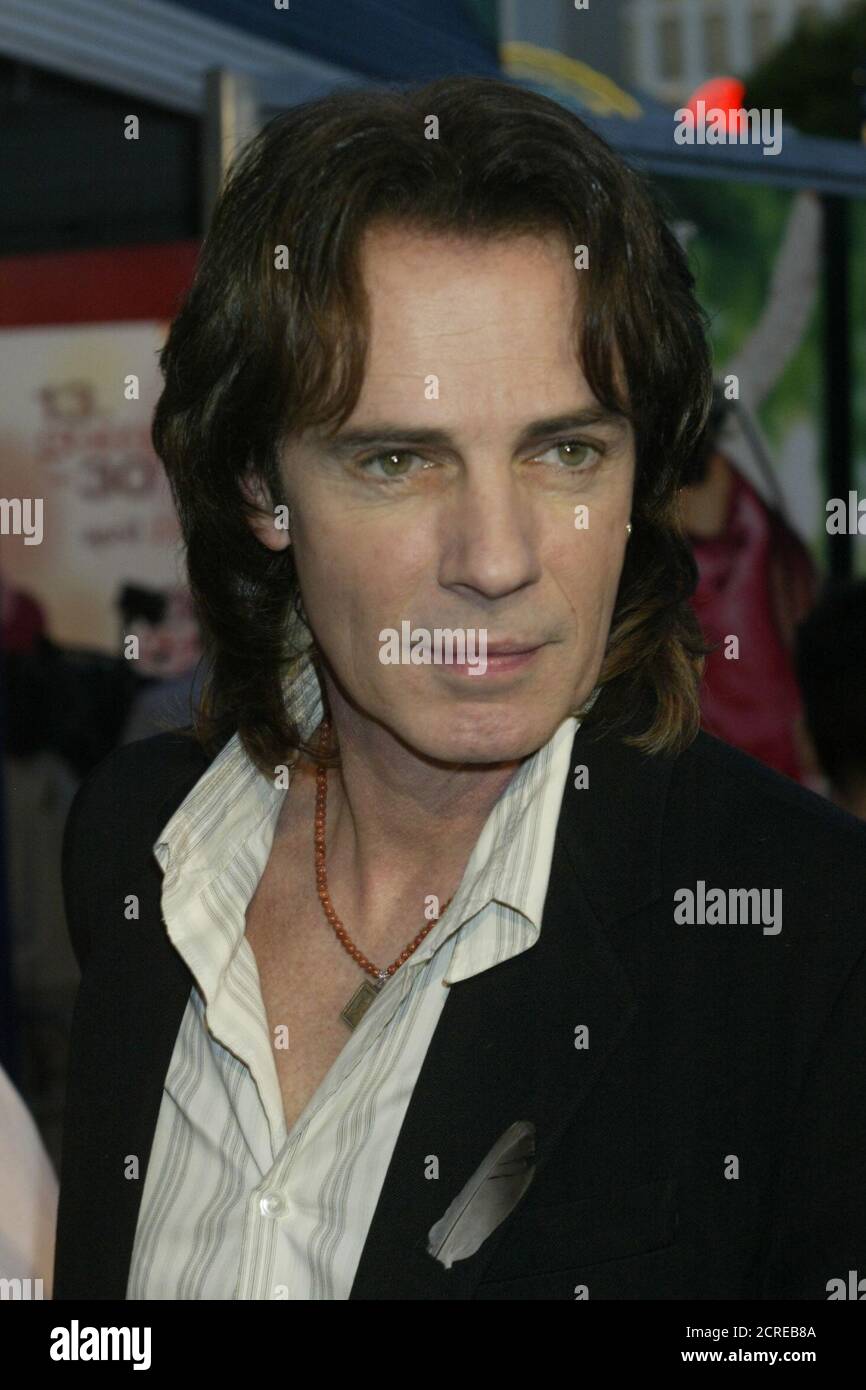 Singer Rick Springfield Best Known For His Hit Song Jesse S Girl Arrives As A Guest At The Premiere Of The Comedy Film 13 Going On 30 In Los Angeles April 14 04