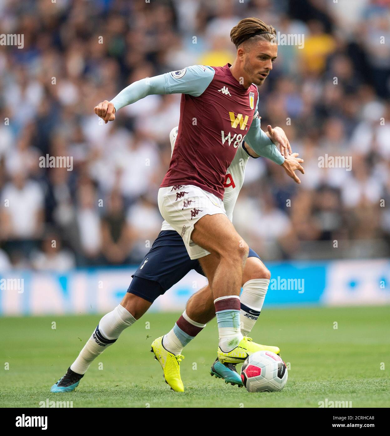 Jack Grealish Aston Villa / Chelsea. CRÉDIT PHOTO : © MARK PAIN / PHOTO DE STOCK D'ALAMY Banque D'Images