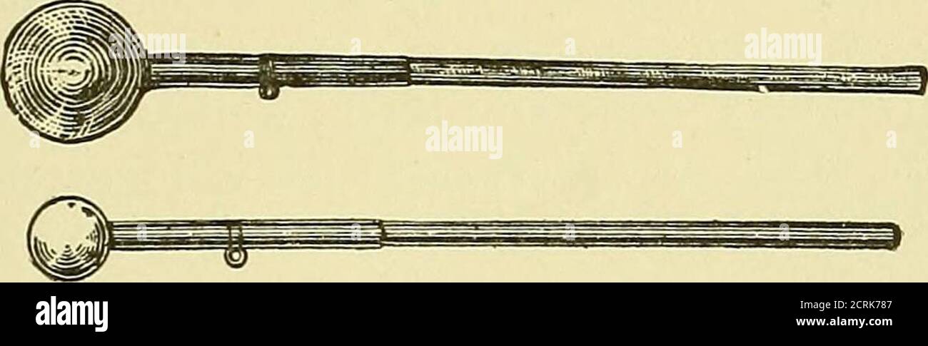 . Les utilisations médicales et chirurgicales de l'électricité : y compris les rayons X, la lumière de Finsen, les traitements vibratoires, et les courants à haute fréquence . Figure 114.—électrode pour pistolet Mortons, avec fixations pour applications externes et internes. Figure 115.—électrodes à étincelles. Fig- 116.—électrode de carbone pour pulvérisation. Banque D'Images