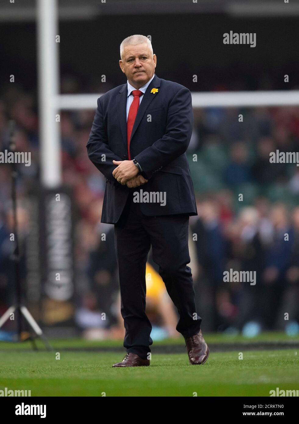 Wales Head Coach Warren Gatland. Pays de Galles contre Angleterre. Six Nations. CRÉDIT PHOTO : © MARK PAIN / PHOTO DE STOCK D'ALAMY Banque D'Images