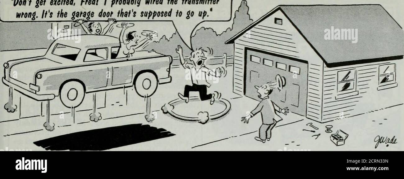 . QST . page 17) plus de condensateur que le circuit de la Fig. 2A, andit fonctionnera généralement bien avec des cristaux de l'éitherthe overtone ou de la variété fondamentale inter-changeablement. Weve l'a utilisé à plusieurs reprises pour le travail de 3e-overtone avec crj^stals dans la gamme 6- à 9-Mc.et n'a eu aucun problème pour obtenir une oscillation de 5e-sur-ton avec des cristaux de 3.5-Mc. Dans certaines applications, il peut être souhaitable d'avoir l'oscillateur à quartz aussi élevé que possible. Ceci est particulièrement vrai pour les convertisseurs contrôlés par cristal, où l'énergie à des fracas autres que celui désiré peut causebirdies et des réponses fallacieuses. Pour c Banque D'Images