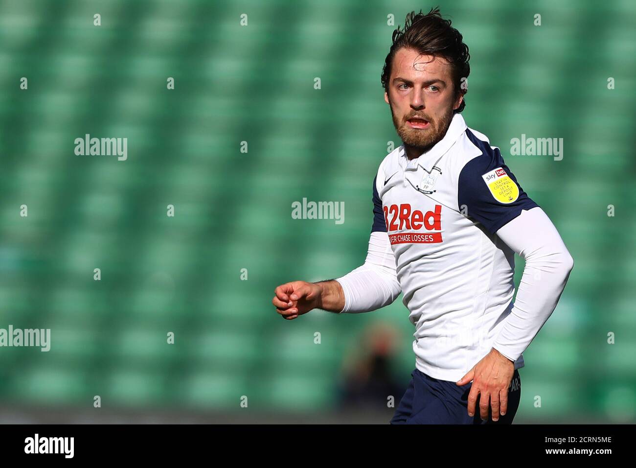 Ben Pearson de Preston North End - Norwich City v Preston North End, Sky Bet Championship, Carrow Road, Norwich, Royaume-Uni - 19 septembre 2020 usage éditorial seulement - des restrictions DataCo s'appliquent Banque D'Images