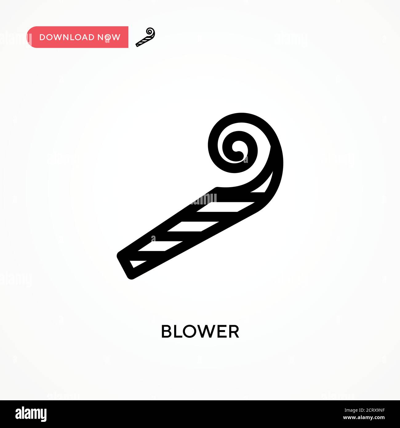 Icône de vecteur simple de soufflerie. Illustration moderne et simple à vecteur plat pour site Web ou application mobile Illustration de Vecteur