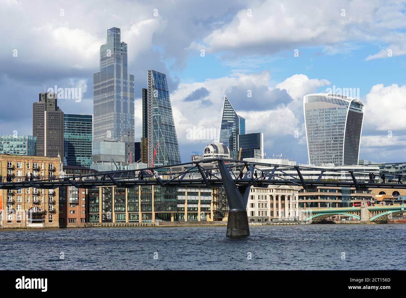 La ville de Londres avec 22 Bishopsgate, Twentytwo, gratte-ciel, Angleterre Royaume-Uni Banque D'Images