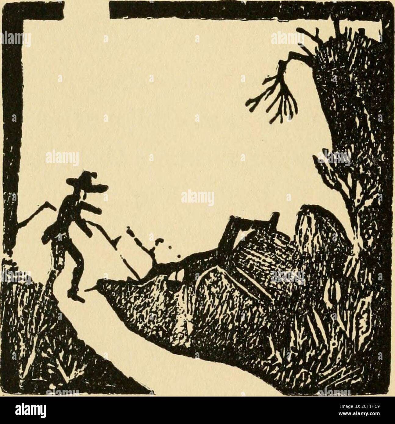 . Emblèmes moraux et autres poèmes écrits et illustrés avec des coupures de bois . Ill l'Abbé pour une promenade est sorti, UN religieux riche, très stout, et Robin a que l'Abbé stuckAs le chasseur rouge lance le buck.le djavel ou le javelinHas, vous observez, Parti courageusement.et vous pouvez entendre cette arme wackBang par le milieu de son dos.ainsi nous pouvons apprendre que les Abbots shouldNever aller marcher dans un bois. 25. IV les pics gelés qu'il explora une fois.mais maintenant il est mort et par le conseil.Comment mieux loin à la maison pour avoir stayedAttended par la femme de ménage, et réchauffé ses genoux avant le feu l'heure quand les gens retir Banque D'Images