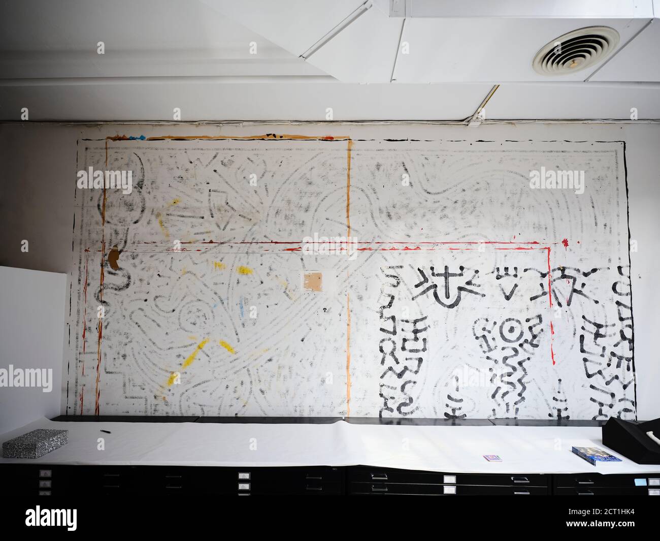 Keith Haring Studio Banque D'Images