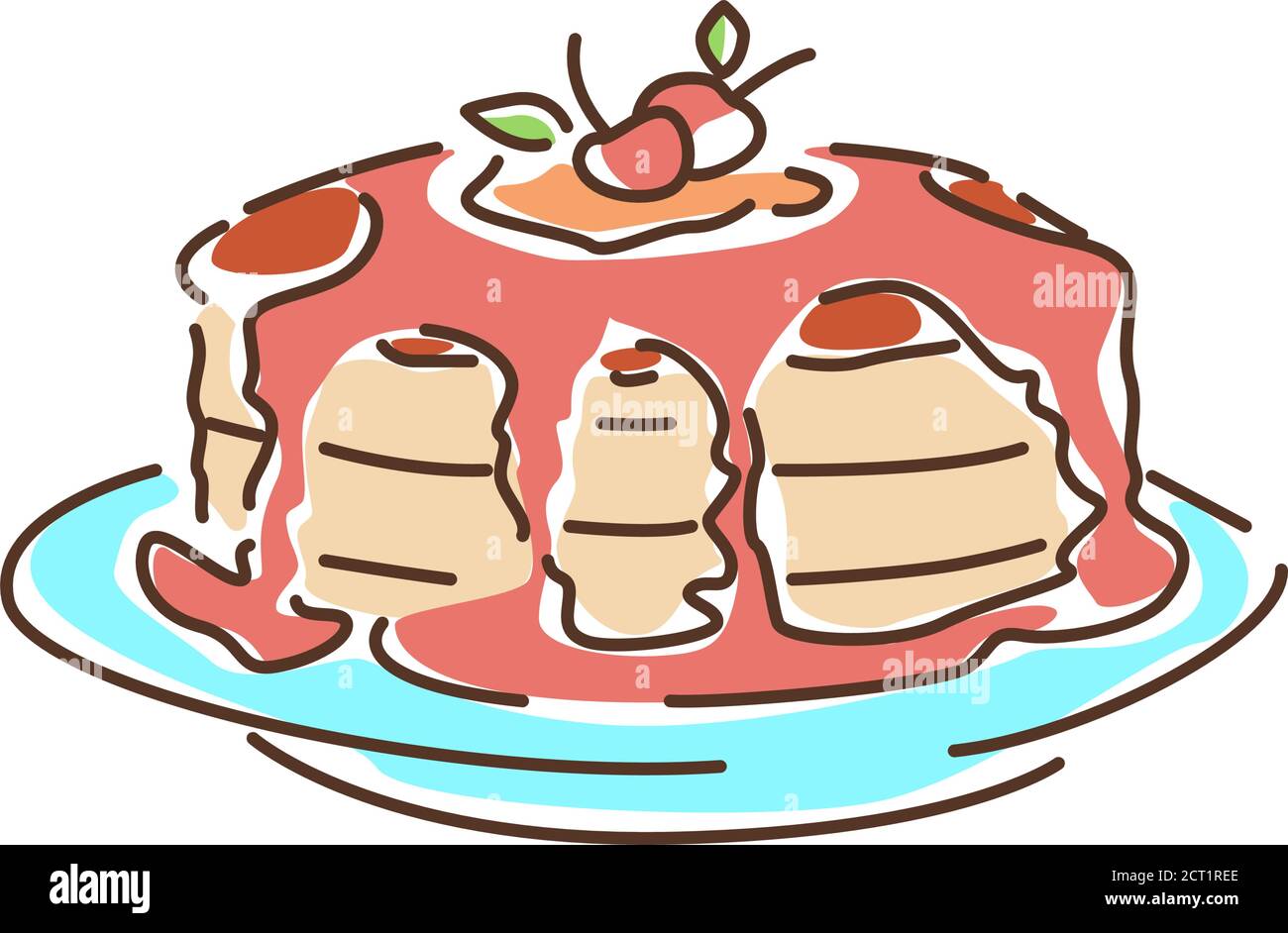Icone De La Ligne De Couleur Des Crepes Cuisson Au Sirop Concept Petit Dejeuner Pictogramme Pour Page Web Application Mobile Promo Element De Conception Ui Ux Gui Contour Modifiable Image Vectorielle Stock Icone De La Ligne De Couleur Des Crepes Cuisson Au Sirop Concept Petit Dejeuner Pictogramme Pour Page Web Application Mobile Promo Element De Conception Ui Ux Gui Contour Modifiable Image Vectorielle Stock