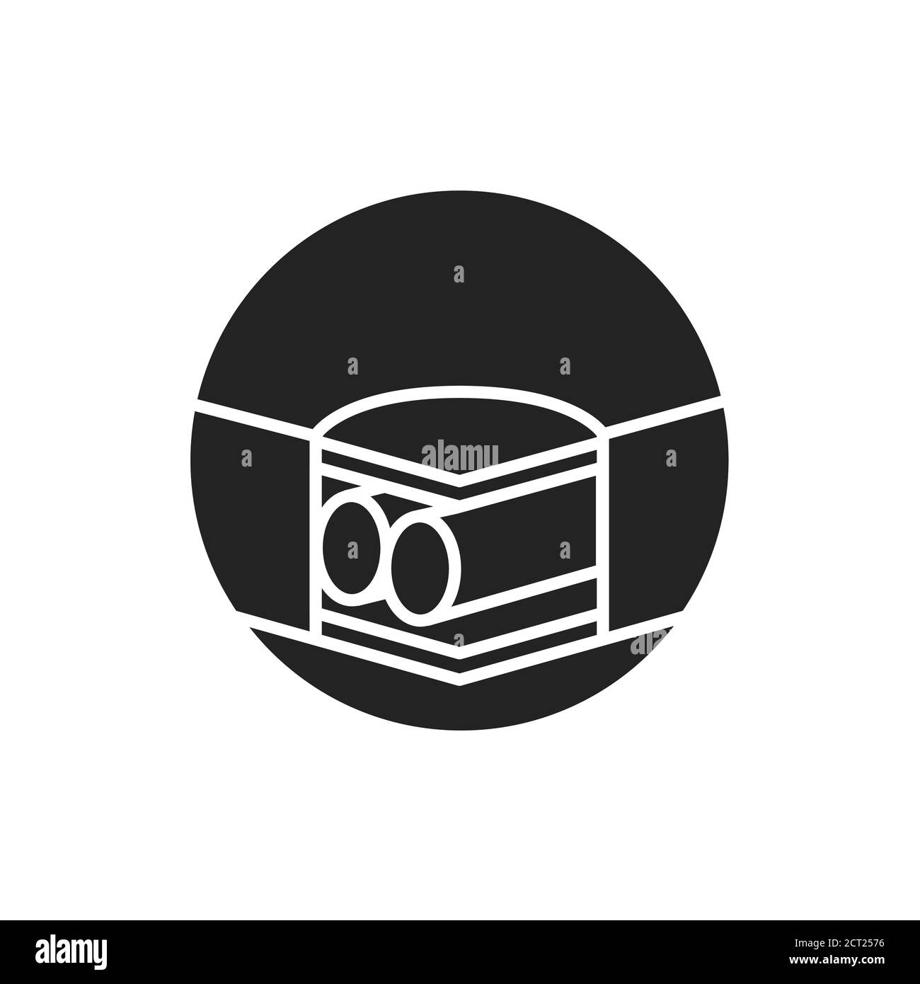 Système de matelas pneumatique, icône en glyphe noire. Surface de support efficace. Utilisé pour la prévention des escarres. Pictogramme pour page Web, application mobile, Promo Illustration de Vecteur