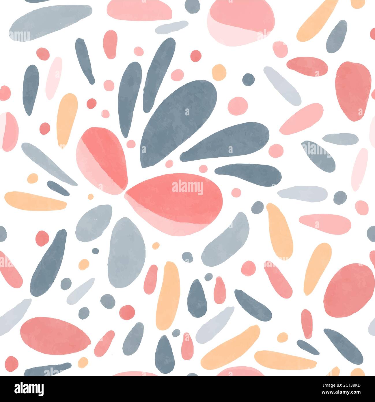 Motif abstrait aquarelle sans couture Illustration de Vecteur