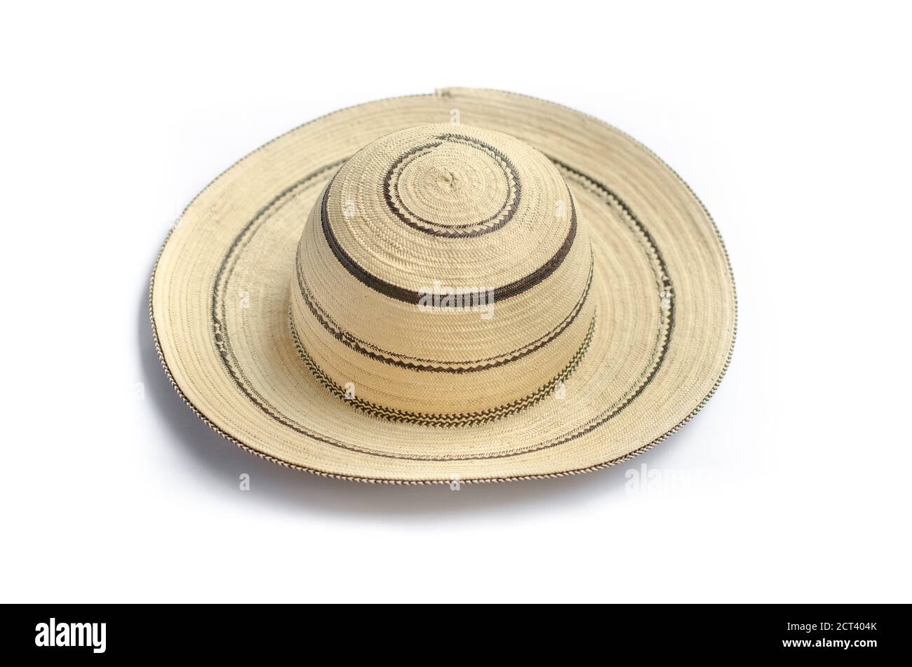 Chapeau panaméen traditionnel Banque D'Images