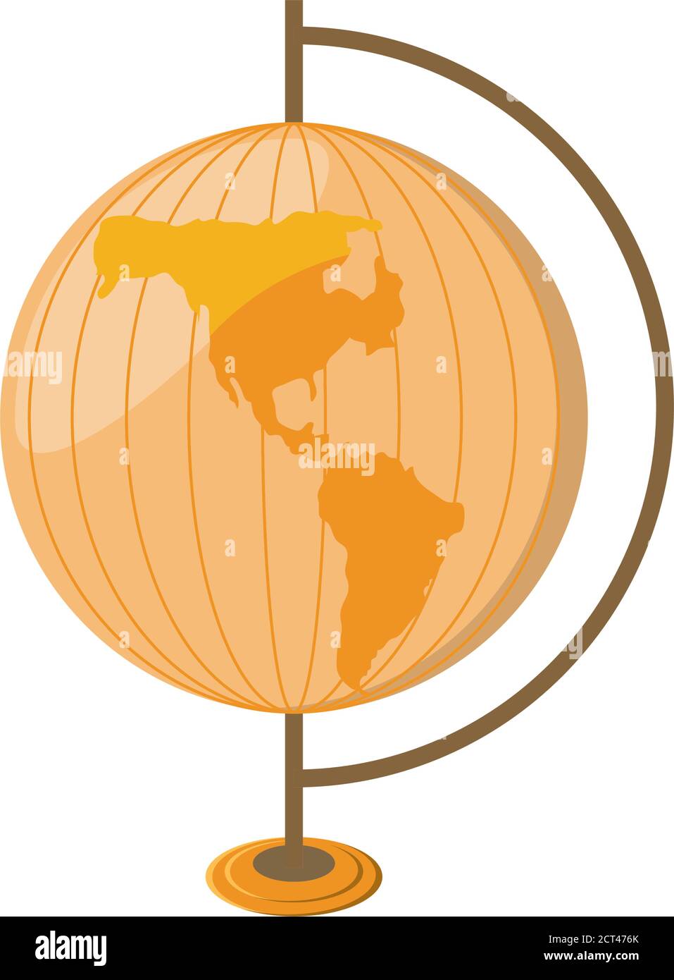 globe terrestre sur fond blanc vecteur illustration design Illustration de Vecteur