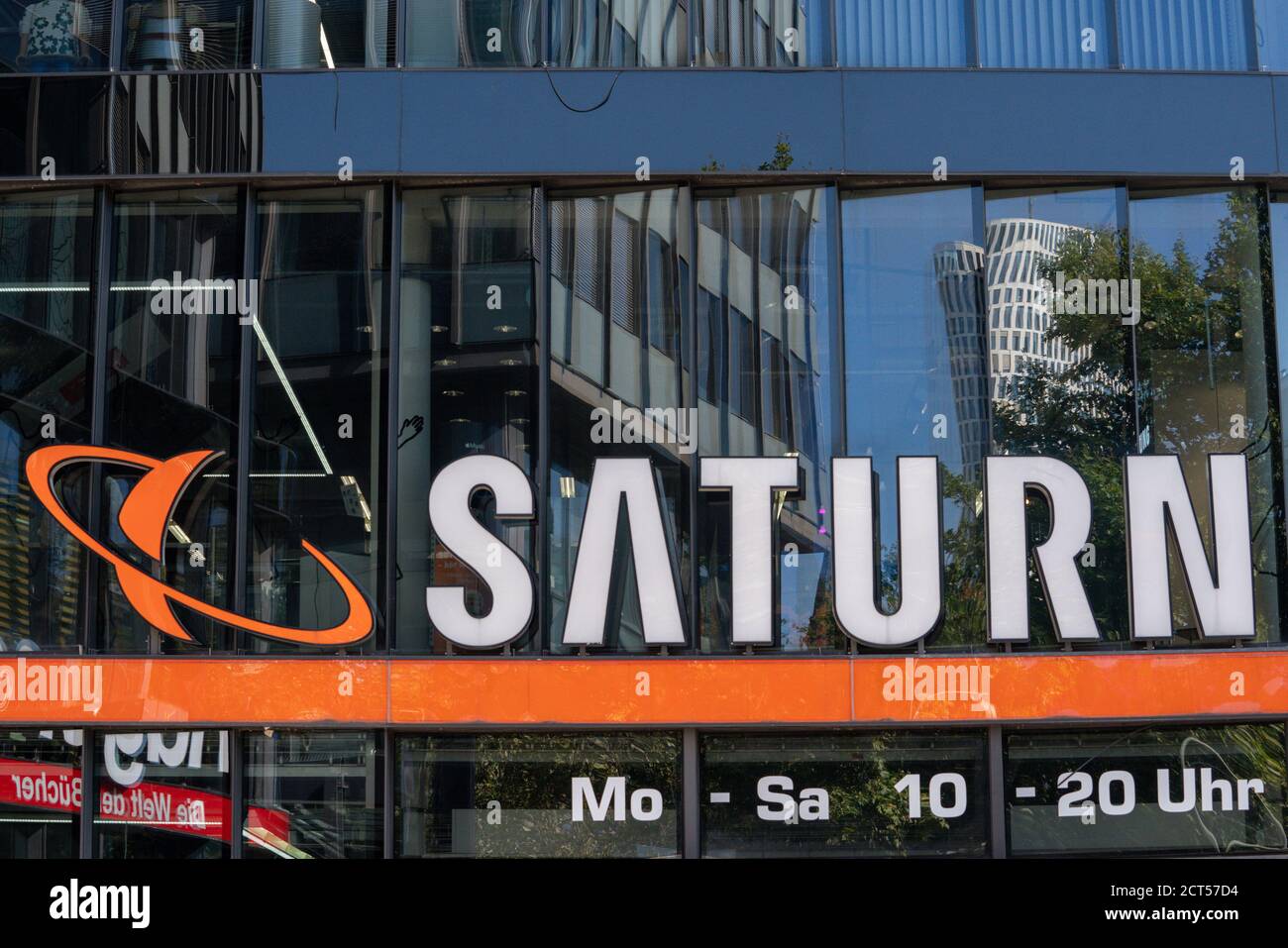Berlin, Allemagne. 17 septembre 2020. Berlin, Allemagne 17 septembre 2020: Symbolbilder - 2020 Saturn, logo, lettrage, caractéristique/symbole/photo/caractéristique/détail/| usage dans le monde crédit: dpa/Alay Live News Banque D'Images