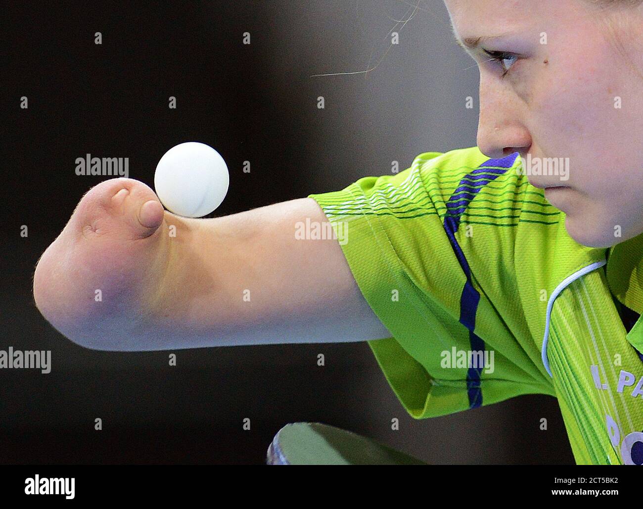 NATALIA PARTYKA, DE POLOGNE, PARTICIPE AUX JEUX PARALYMPIQUES DE LONDRES DE 2012. CRÉDIT PHOTO : © MARK PAIN / PHOTO DE STOCK D'ALAMY Banque D'Images