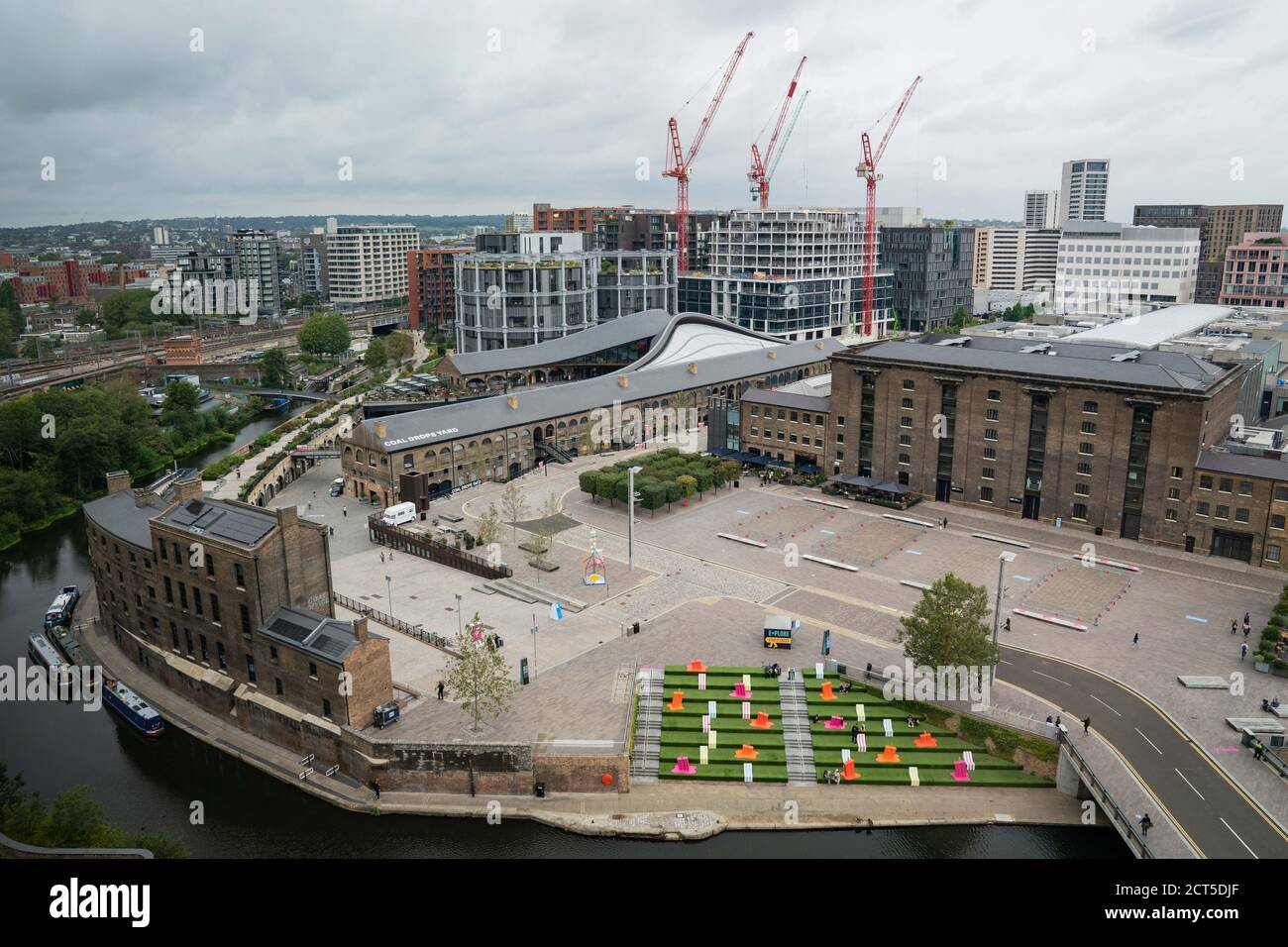 Le développement de Coal Drops Yard à Kings Cross, Londres Banque D'Images