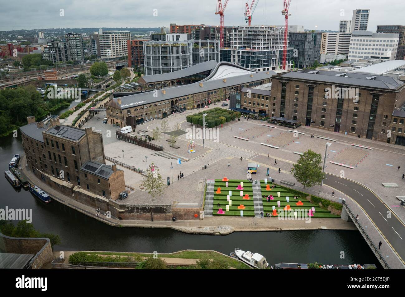 Le développement de Coal Drops Yard à Kings Cross, Londres Banque D'Images