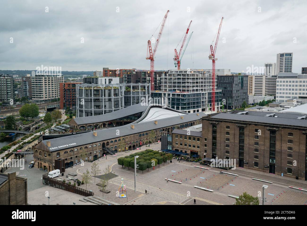 Le développement de Coal Drops Yard à Kings Cross, Londres Banque D'Images