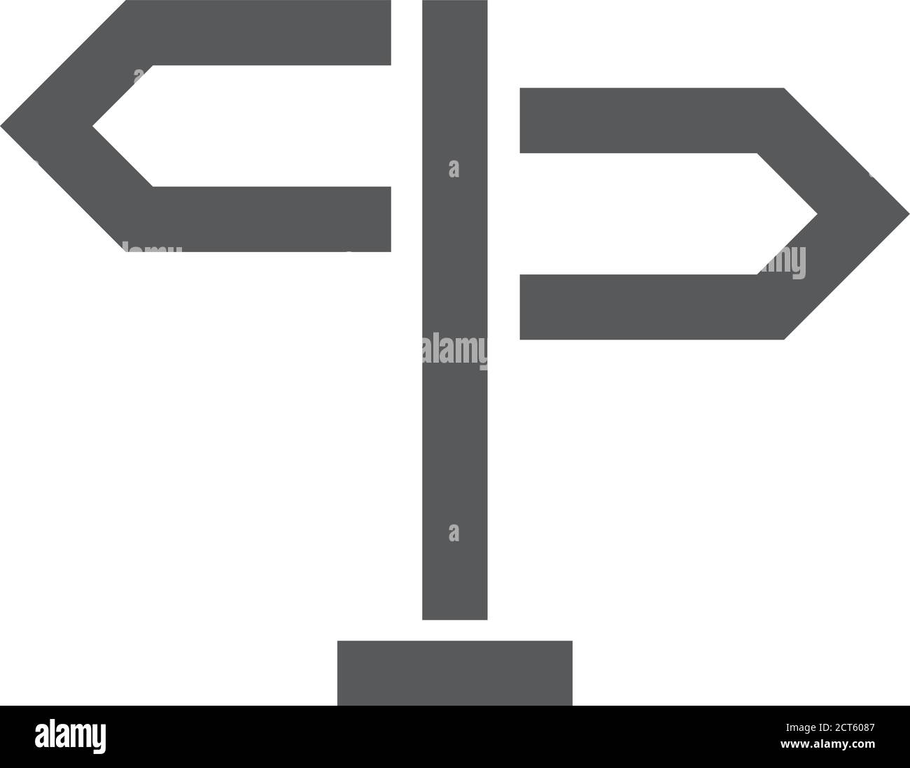 Icône de carte d'itinéraire de rallye avec contour épais. Illustration vectorielle monochrome noir et blanc. Illustration de Vecteur