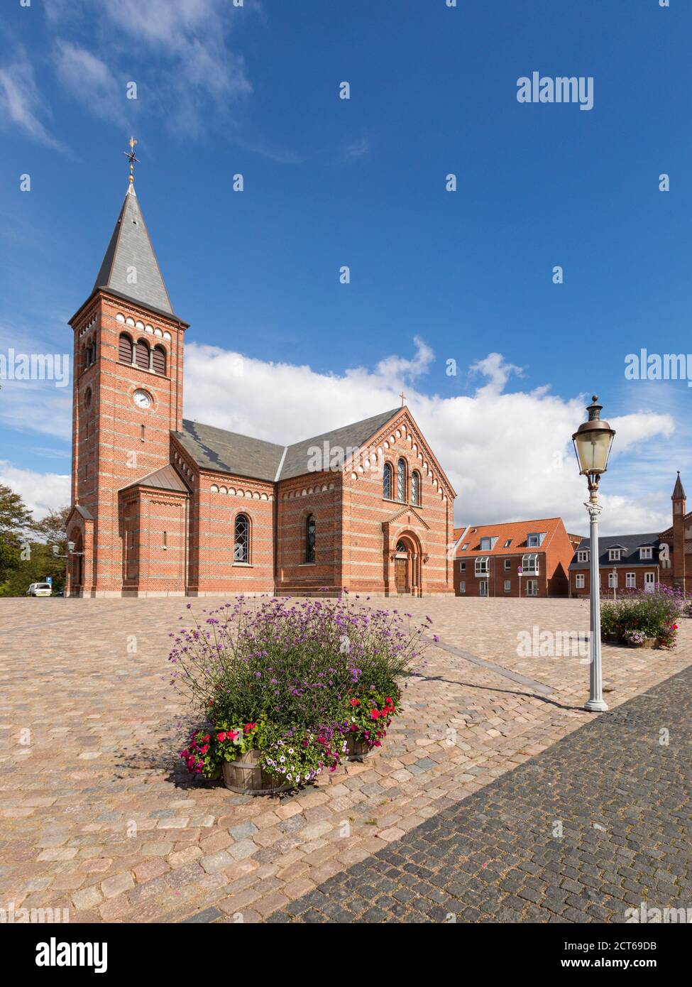 Église de notre Sauveur ou Frelsers de VOR Kirke à Esbjerg, Danemark Banque D'Images
