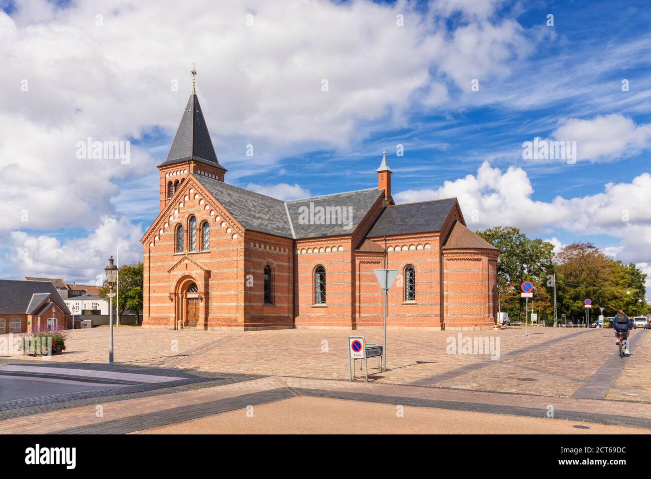 Église de notre Sauveur ou Frelsers de VOR Kirke à Esbjerg, Danemark Banque D'Images