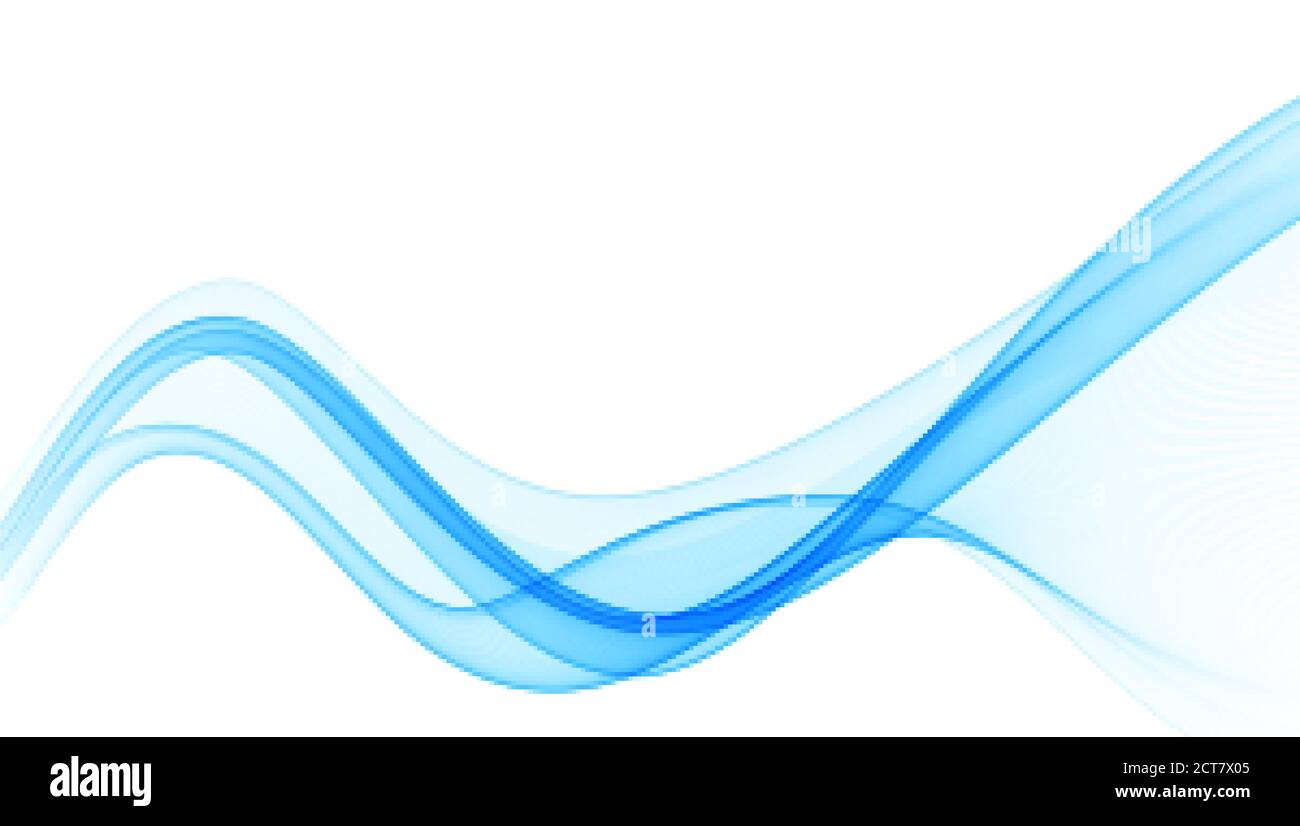 Arrière-plan abstrait vectoriel élégant.arrière-plan vague abstrait bleu. Illustration de Vecteur