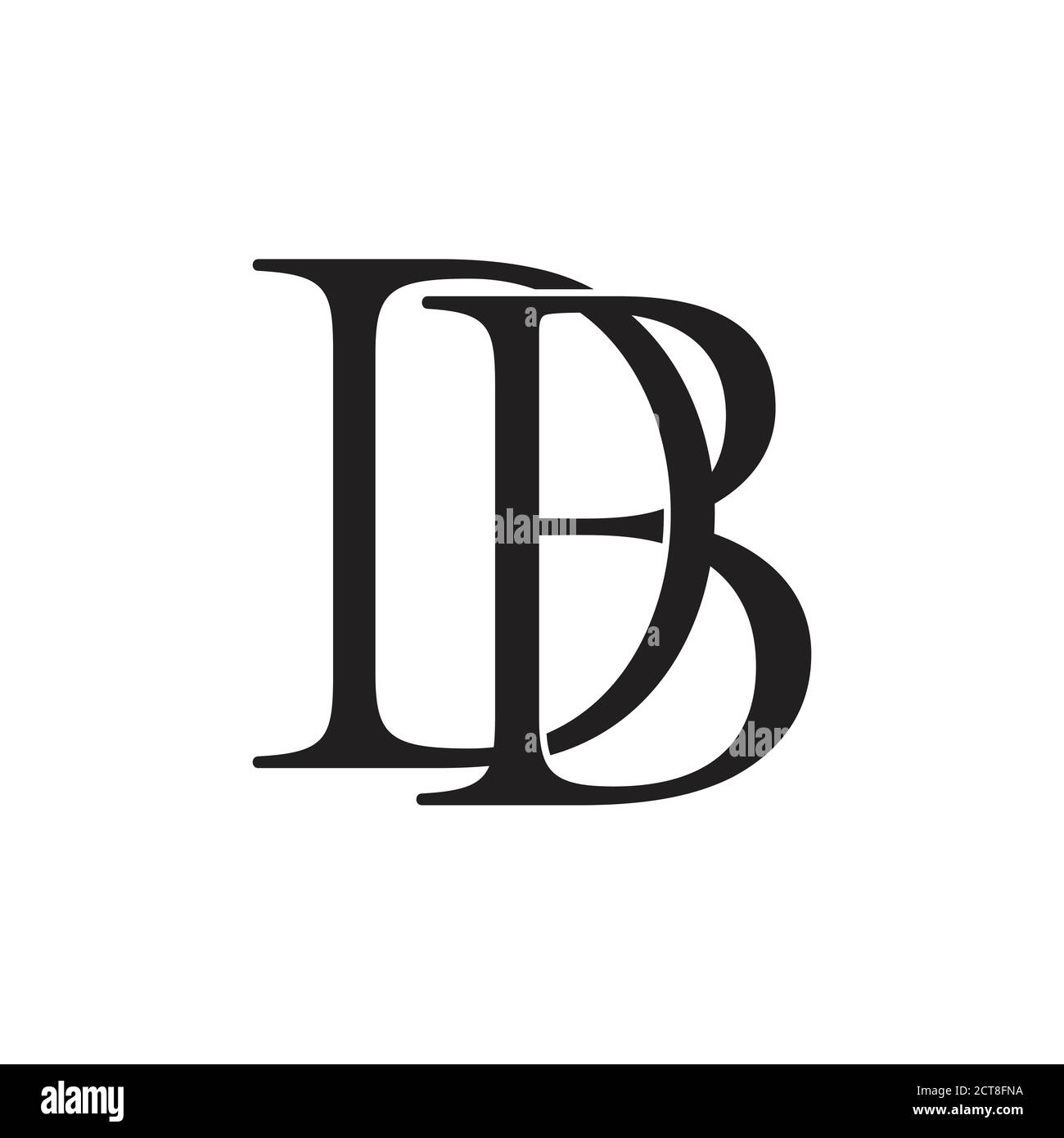 simple géométrique coloré design logo vecteur mode décoration identité de marque Illustration de Vecteur