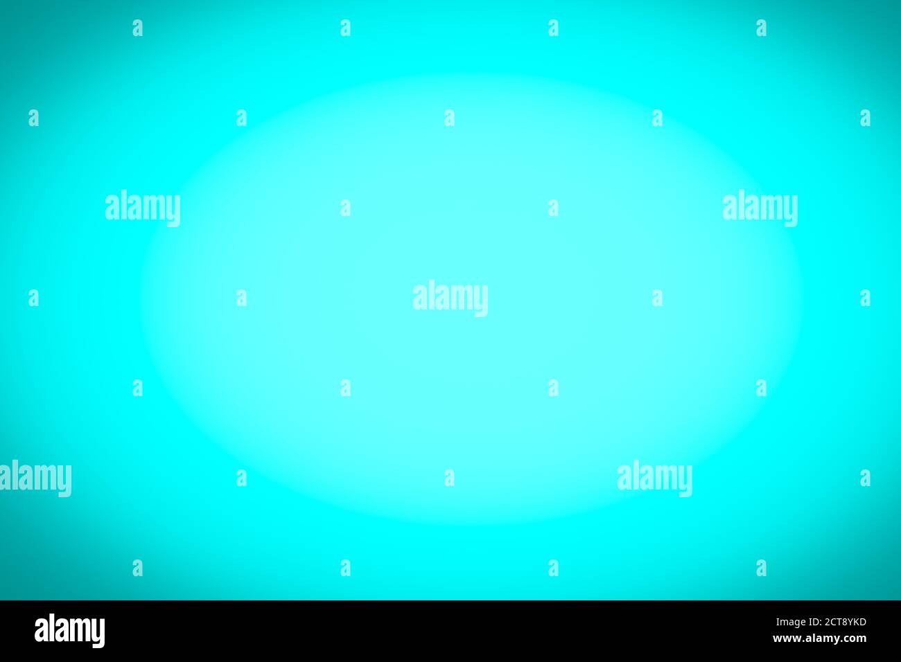Teal - cyan - fond turquoise avec vignette avec copie espace Banque D'Images