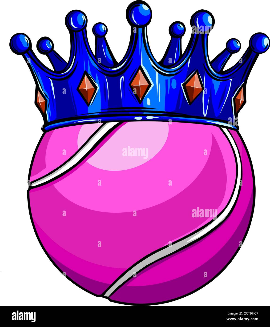 Balle de tennis sur blanc. Illustration vectorielle Illustration de Vecteur