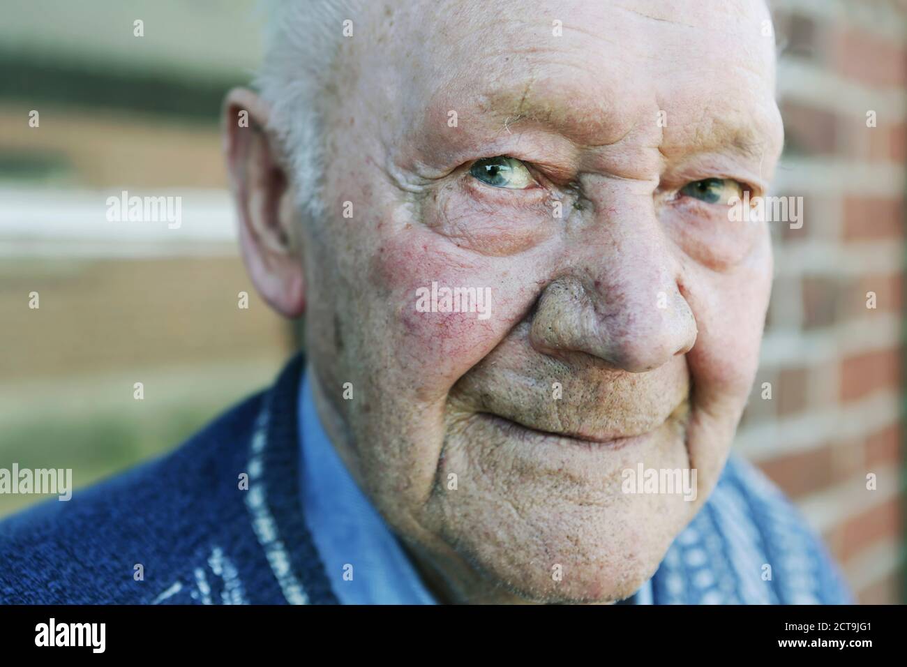 Allemagne, Portrait of senior man, Close up Banque D'Images