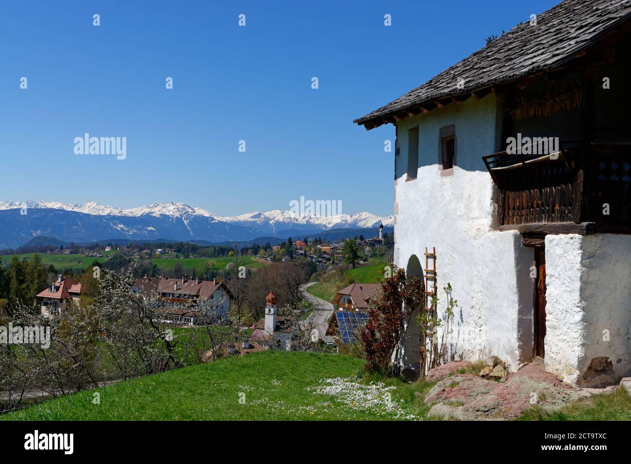L'Italie, le Tyrol du Sud, Ritten, Wolfsgruben près de 35031, Plattner Bienenhof, musée de l'Abeille Banque D'Images