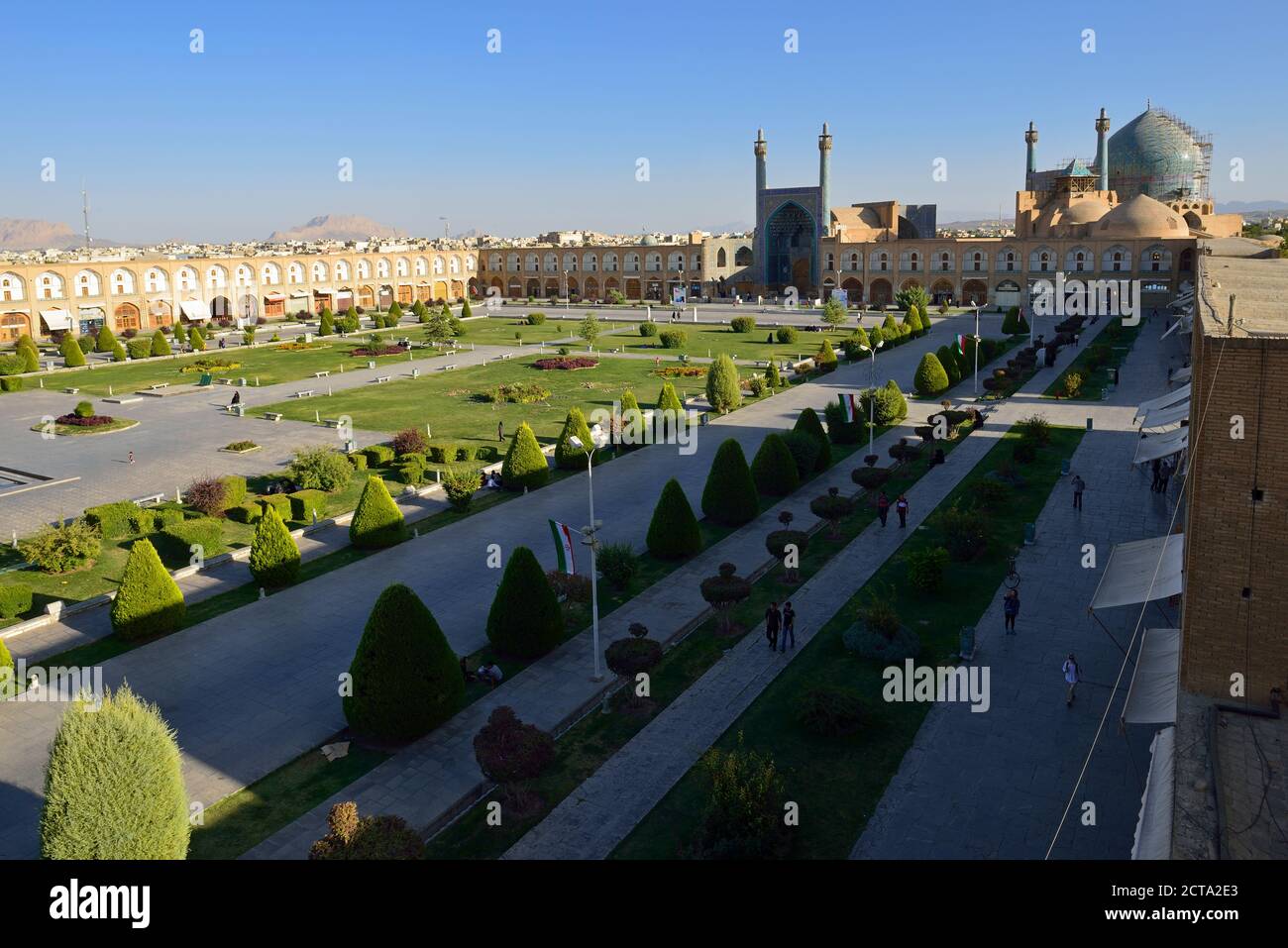 L'Iran, Ispahan, Meidan-e Emam, Naqsh-e Jahan, Place Imam Banque D'Images