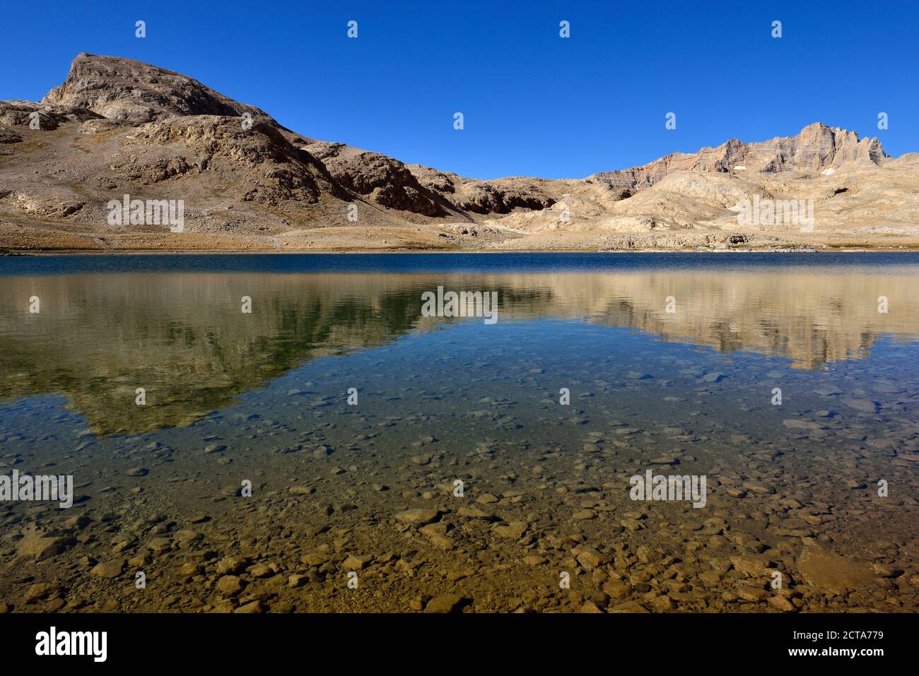 La Turquie, l'Anti-Taurus, Aladaglar Montagnes Parc National, Hastakoca Lake Banque D'Images