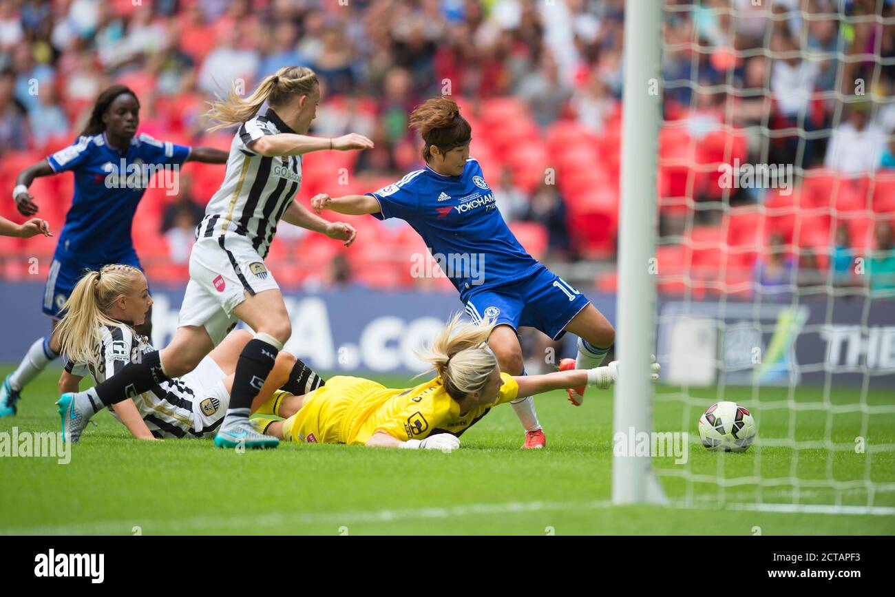 JI SO-YUN Chelsea v Notts County Womens FA Cup photo finale : © MARK PAIN / PHOTO DE STOCK D'ALAMY Banque D'Images