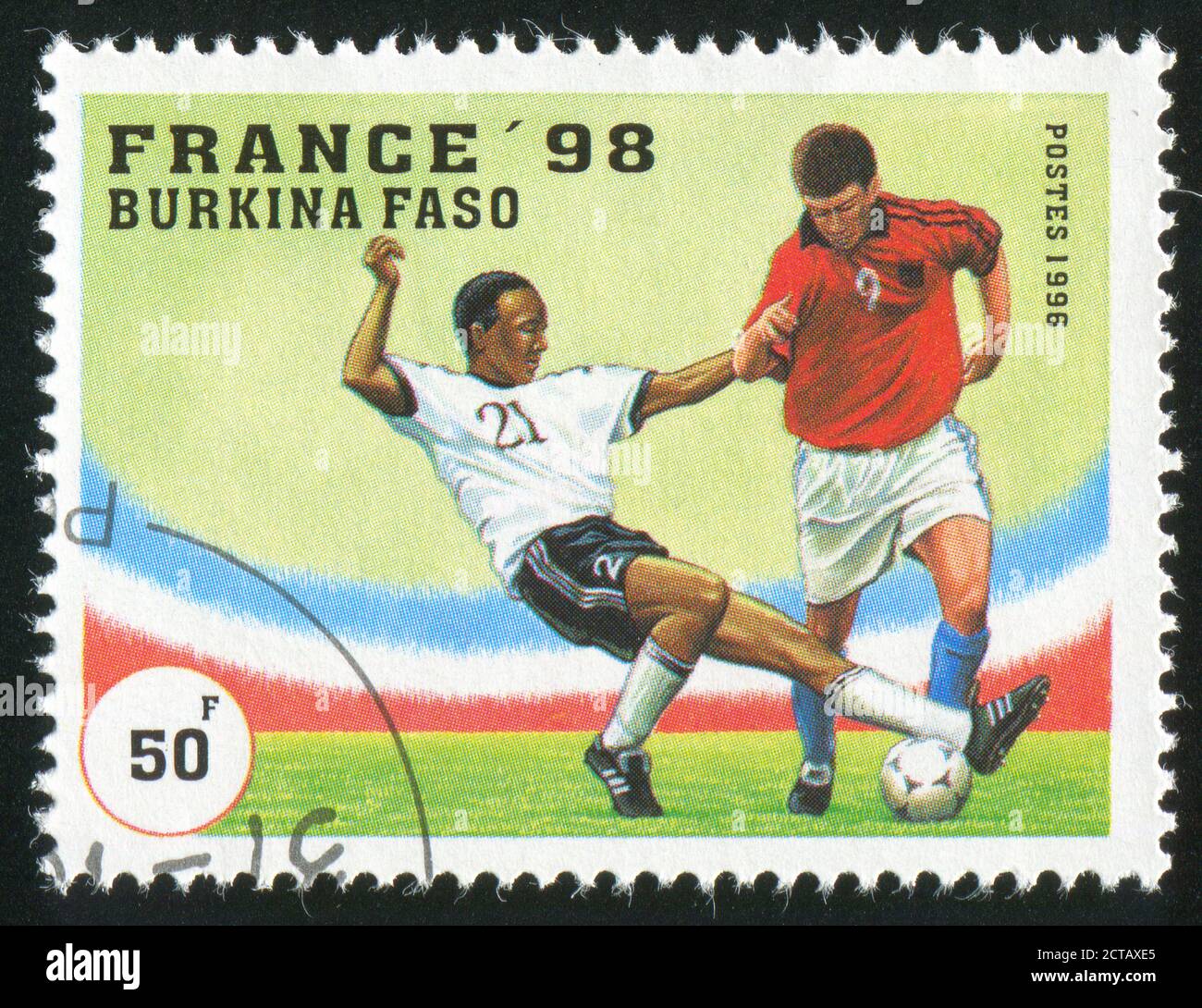 Ballon de la coupe du monde 1998 Banque de photographies et d’images à