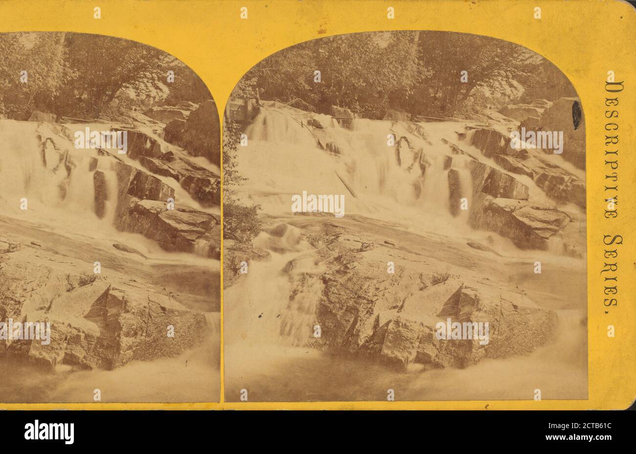 Diana's Baths., Waterfalls, New Hampshire, North Conway (N.H Banque D'Images