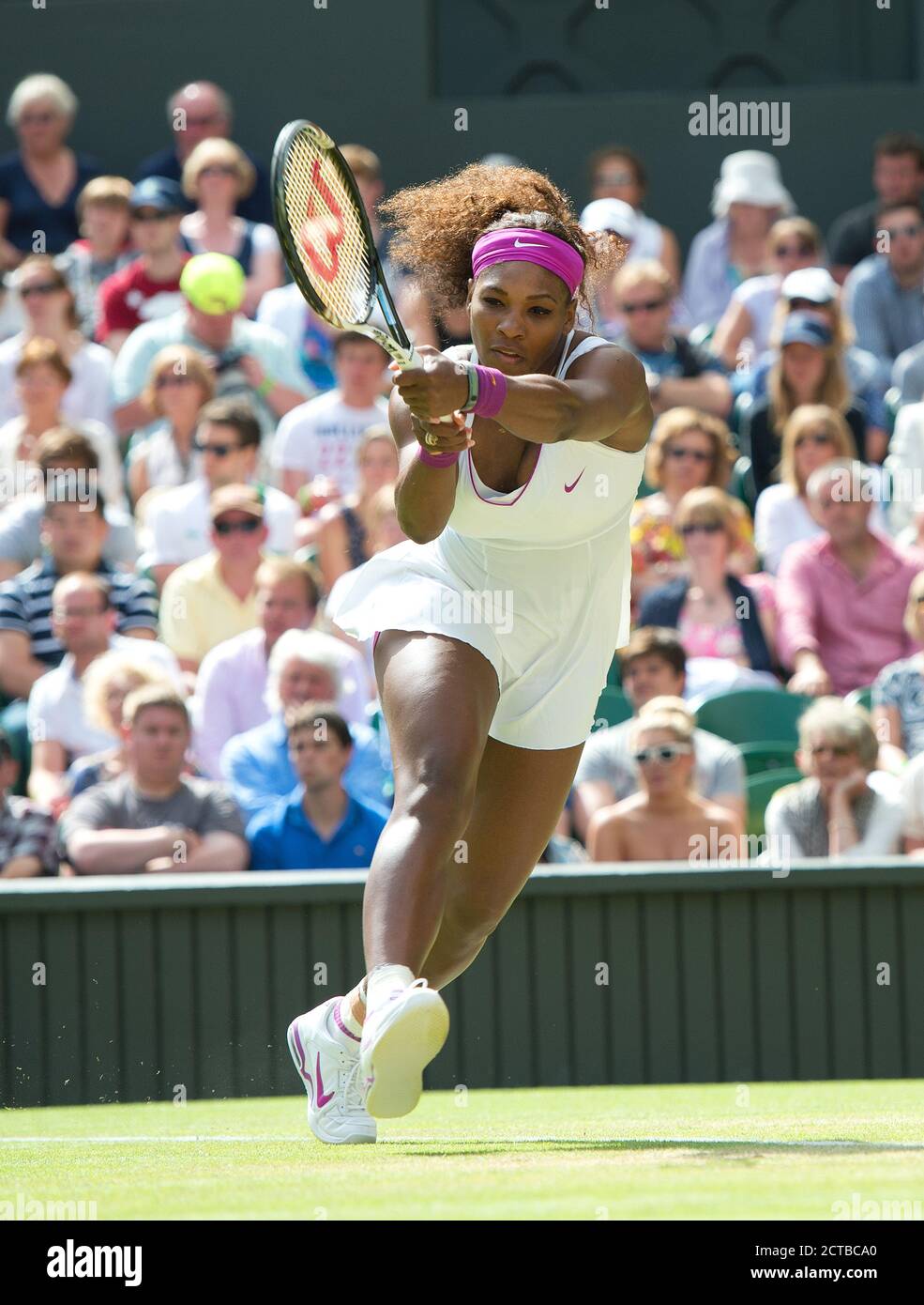 Serena Williams. Championnats de tennis de Wimbledon 2014. CRÉDIT PHOTO : © MARK PAIN / PHOTO DE STOCK D'ALAMY Banque D'Images