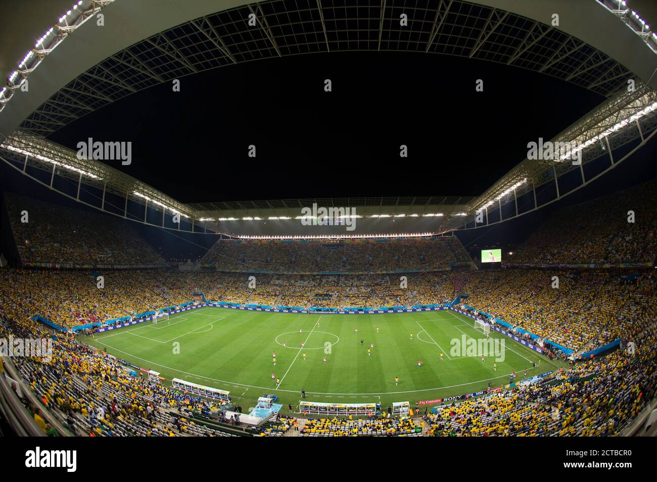 Brésil / Croatie coupe du monde du Brésil 2014 - Arena de Sao Paolo PHOTO CREDIT : © MARK PAIN / PHOTO DE STOCK D'ALAMY Banque D'Images